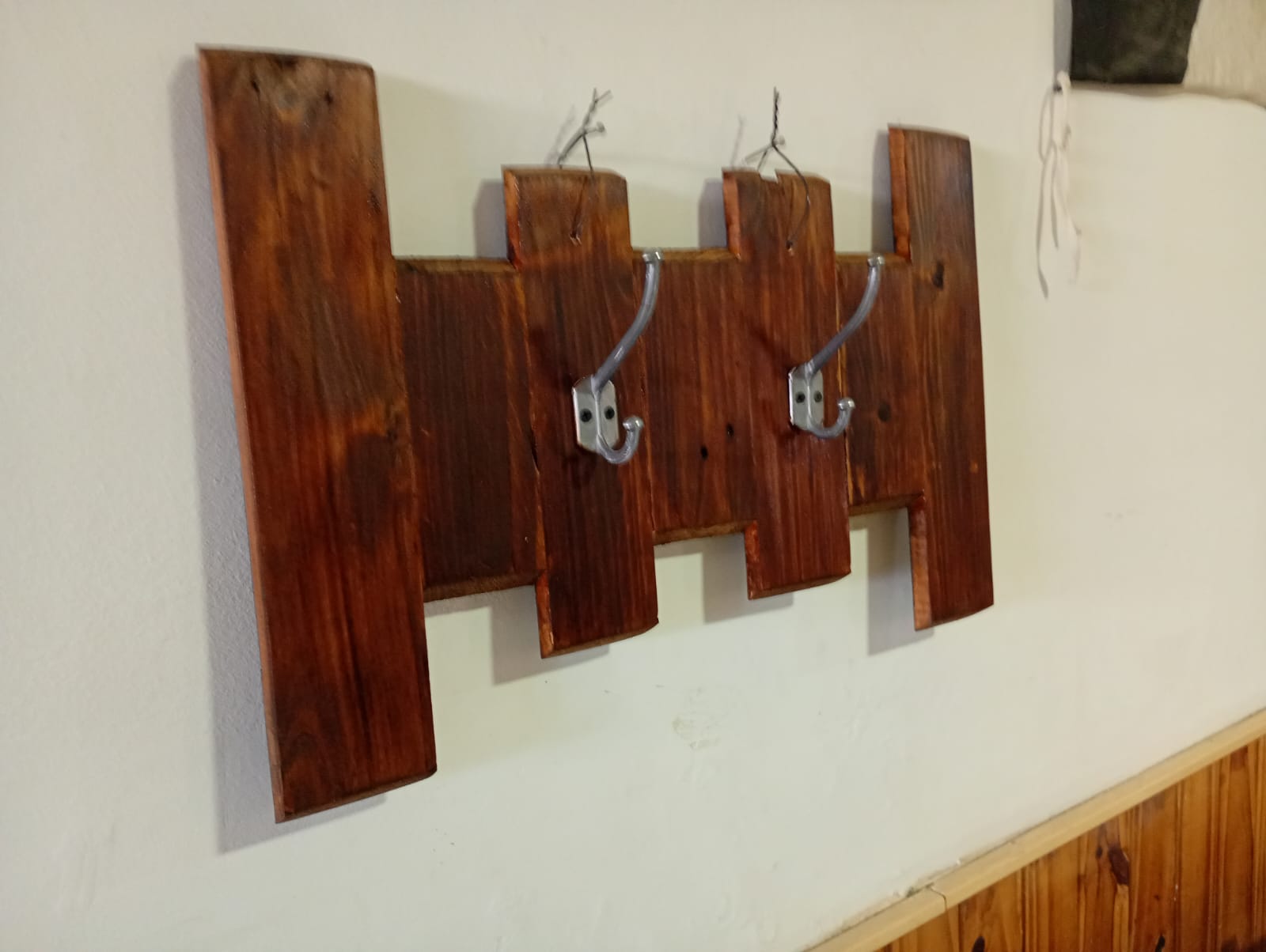 Perchero Rústico de Pallet
